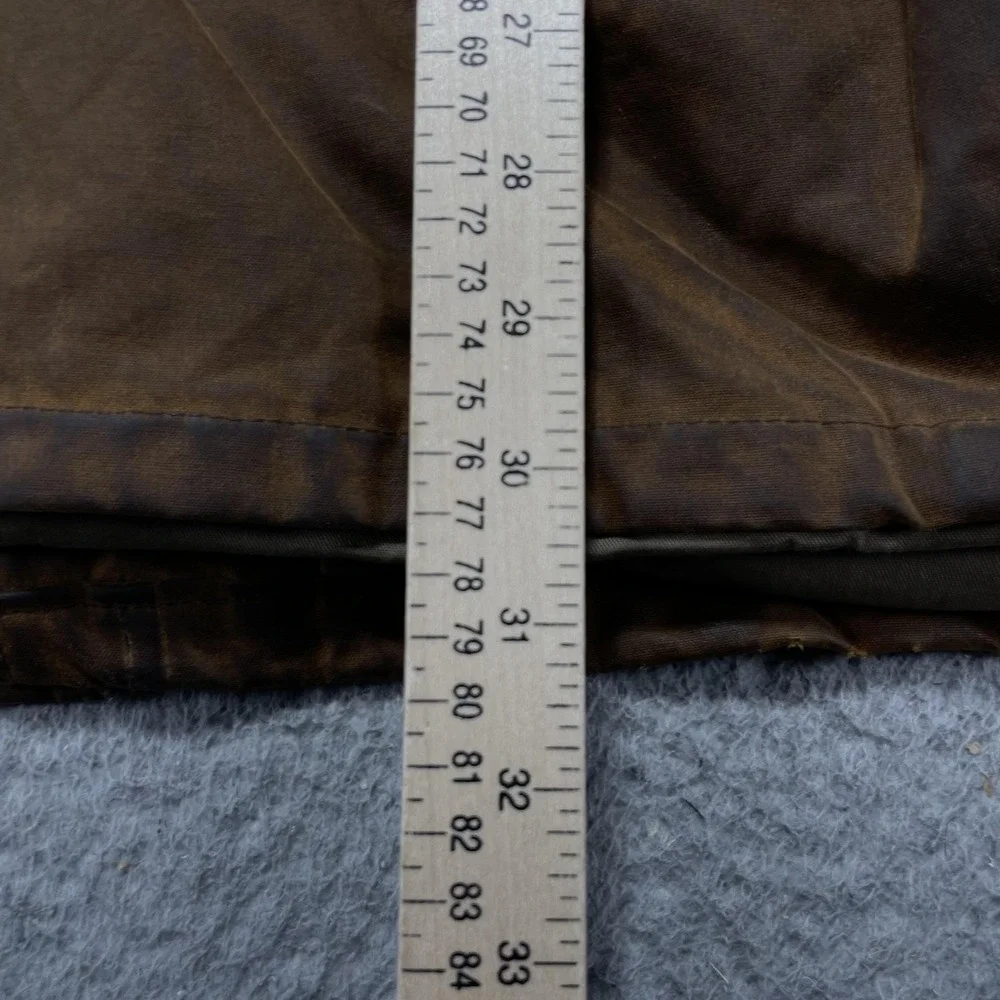 VTG Browning Dura Wax Cotton Quilted Field Jacket Corduroy Collar Brown 2XL